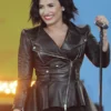 Demi Lovato Black Jacket
