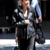 Diane Kruger Black Biker Jacket