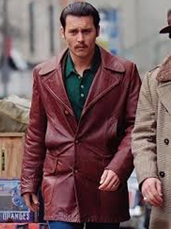 Donnie Brasco Joseph D. PistoneJoseph D. Pistone Leather Blazer