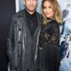 Dylan McDermott Black Trench Coat