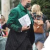 Ebenezer Scrooge Spirited Green Blazer Coat