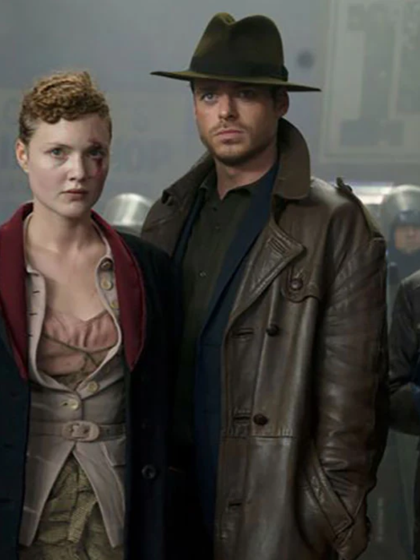 Electric Dreams Richard Madden Brown Trench Coat