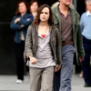 Elliot Page Gray Jacket