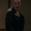 Emily in Paris Camille Black Leather Jacket