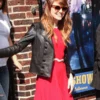 Emma Stone Black Biker Jacket