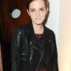 Emma Watson Black Biker Jacket