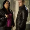 Eric Dane Black Leather Jacket