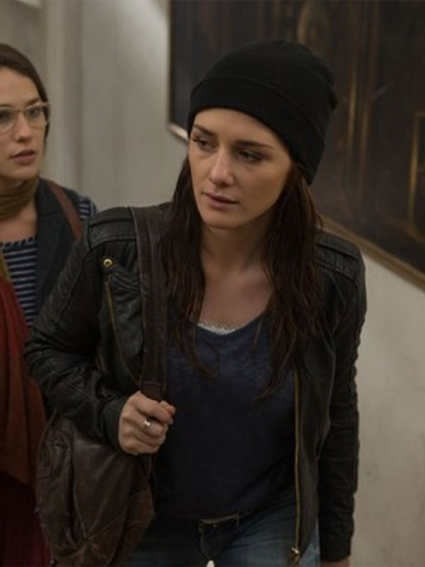Fallen Lucinda Price Black Leather Jacket