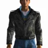 Fallout 3 Unnel Snakes Rule Black Biker Jacket