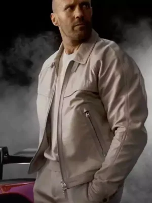 Fast X Deckard shaw White Jacket