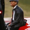Fine China Chris Brown Black Jacket