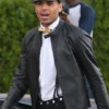 Fine China Chris Brown Black Jacket