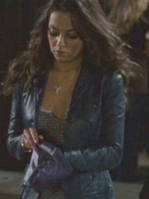 Forgetting Sarah MarshallRachel Jansen Blue Leather Coat