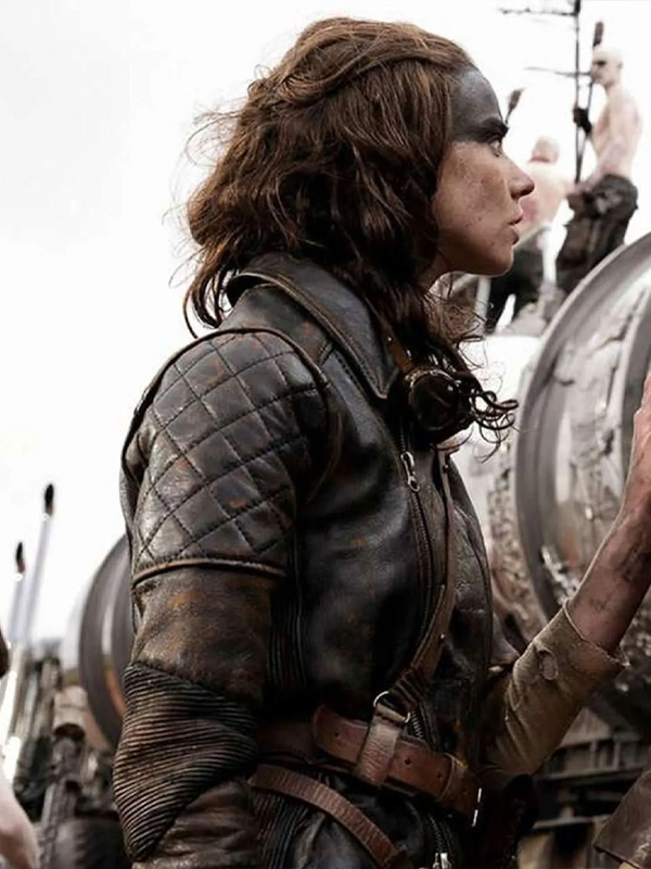 Furiosa A Mad Max Saga Anya Taylor Joy Brown Jacket