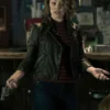 Game Night Annie Black Leather Jacket
