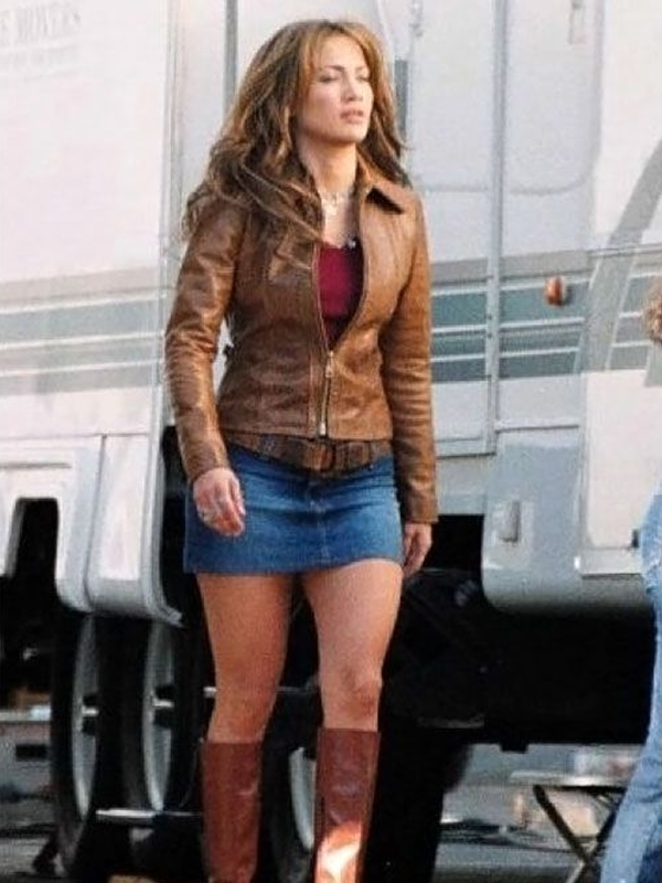 Gigli Jennifer Lopez Brown Jacket