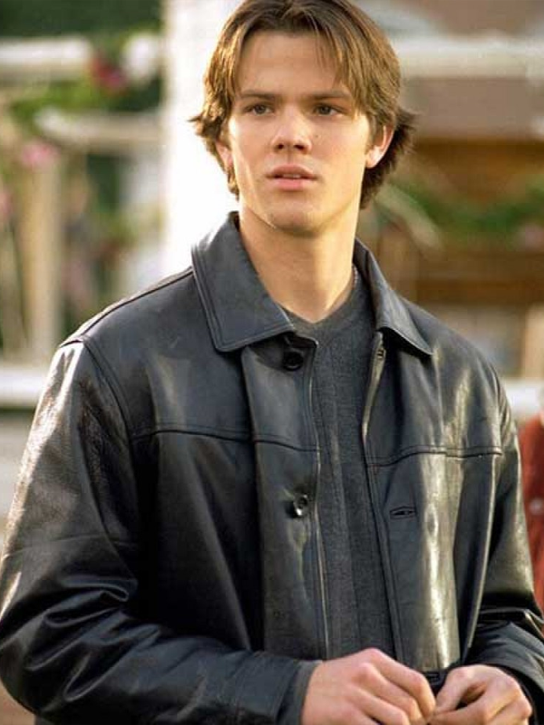 Gilmore Girls Jared Padalecki Black Leather Jacket