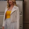 Ginny Georgia Brianne Howey White Jacket
