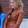 Gossip Girl Blake Lively Brown Jacket