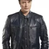 Hannibal Mads Mikkelsen Black Leather Jacket