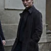 Hannibal Mads Mikkelsen Black PeaCoat