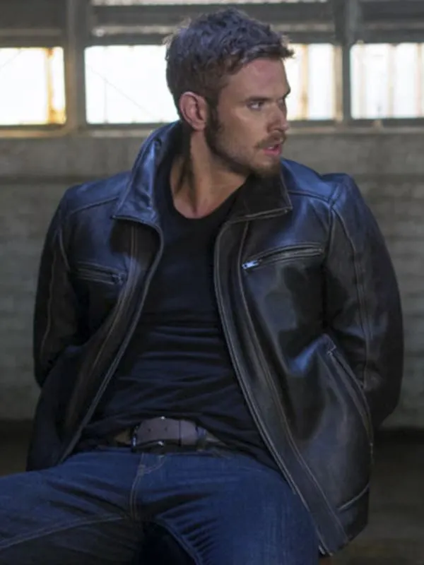 Harry Turner Black Leather Jacket