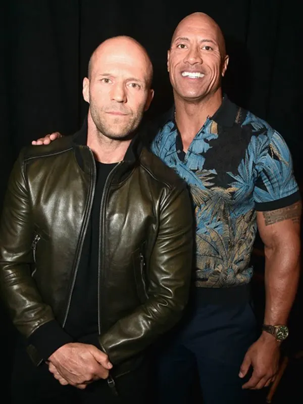 Hobbs & Shaw Jason Statham Black Jacket