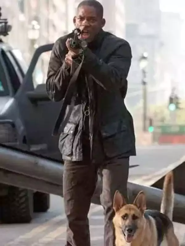 I Am Legend Will Smith Black Jacket