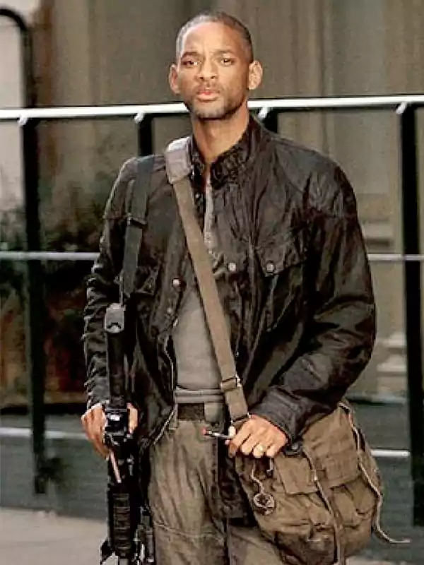 I Am Legend Will Smith Black Jacket