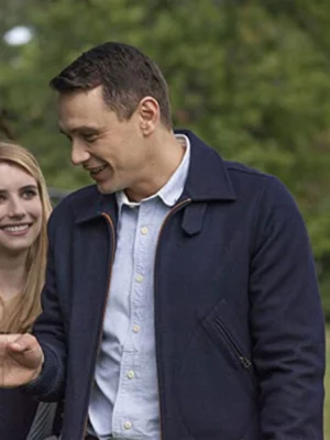 I Am Michael James Franco Blue Jacket