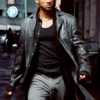 I Robot Will Smith Black Leather jacket
