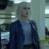 I Zombie Rose McIver Blue Biker Jacket
