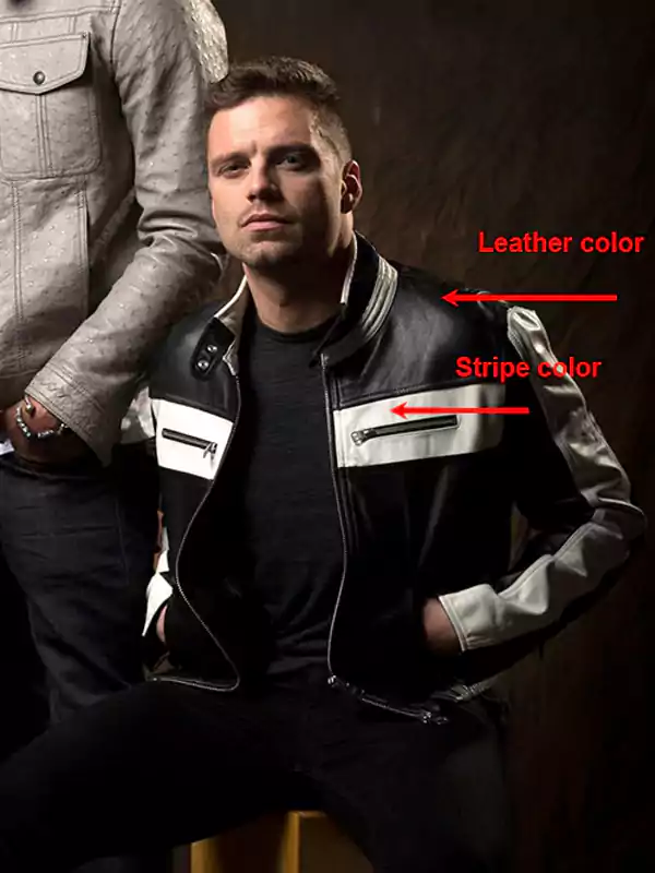 Infinity War Premium Sebastian Stan Black Jacket