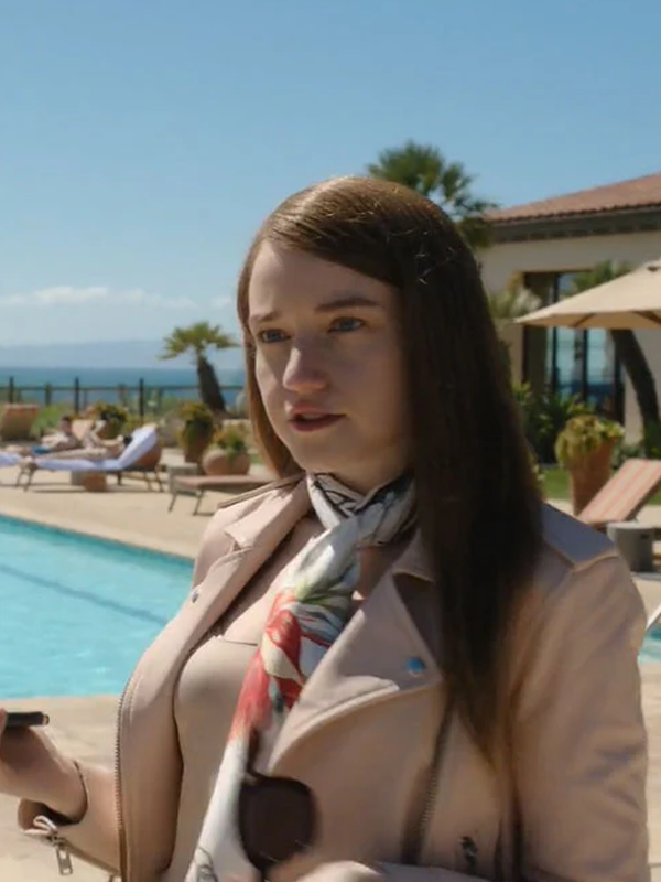 Inventing Anna Pink Biker Jacket