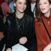 Jennifer Lawrence Leather Black Jacket