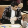 Joey Tribbiani Black Leather Blazer Jacket