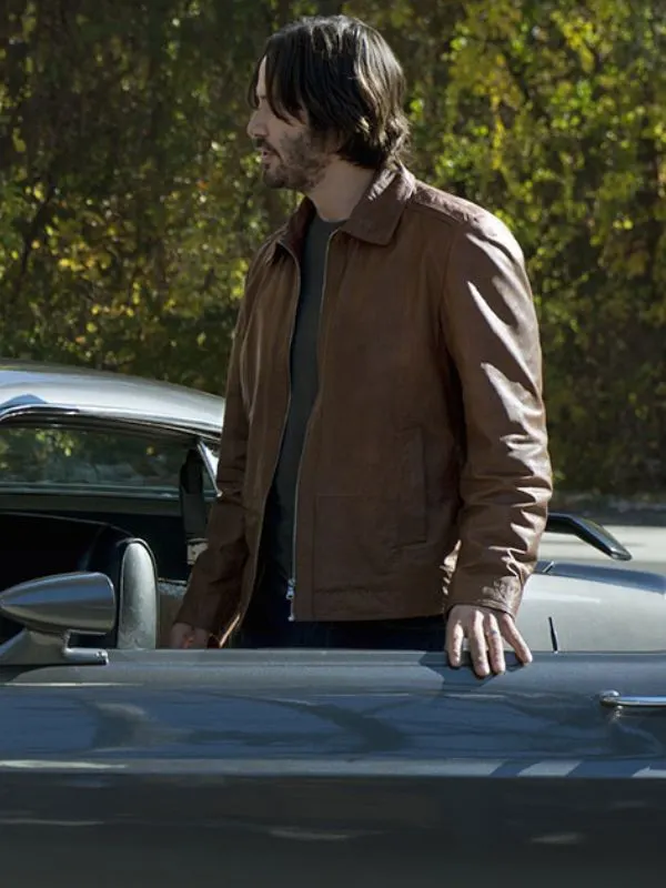 John Wick Keanu Reeves Brown Jacket