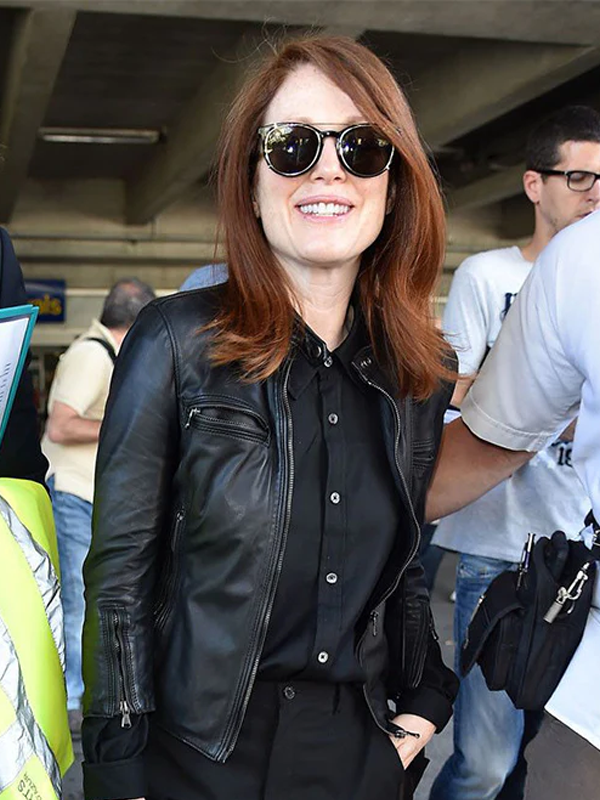 Julianne Moore Black Jacket