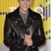 Justin Bieber Canadian Singer Black Jacket