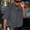 Kanye West Gray Suede Jacket