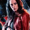 Kaya Scodelario Red Jacket