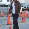Keanu Reeves Brown Leather Jacket