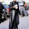 Kendall Jenner Black Long Coat