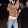Kendall Jenner Leather Biker Jacket