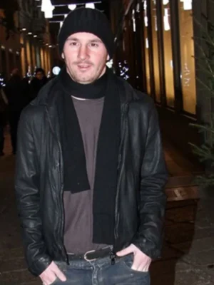 Lionel Messi Argentine Footballer Black Jacket