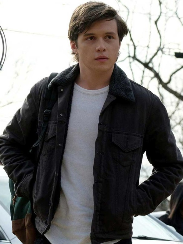 Love Simon Nick Robinson Black Jacket