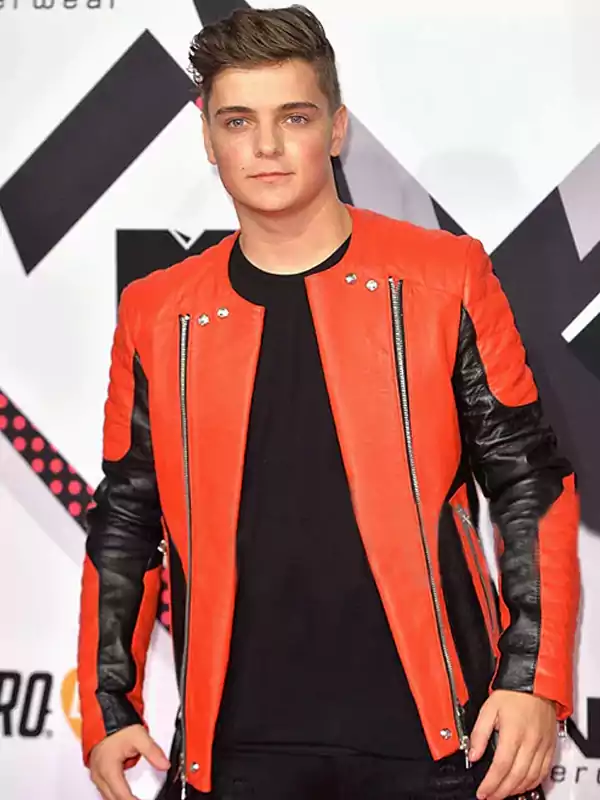 MTV Europe Music Awards Martin Garrix Leather Jacket