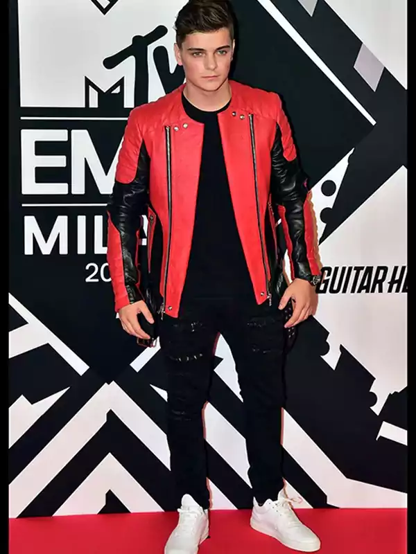 MTV Europe Music Awards Martin Garrix Red Jacket