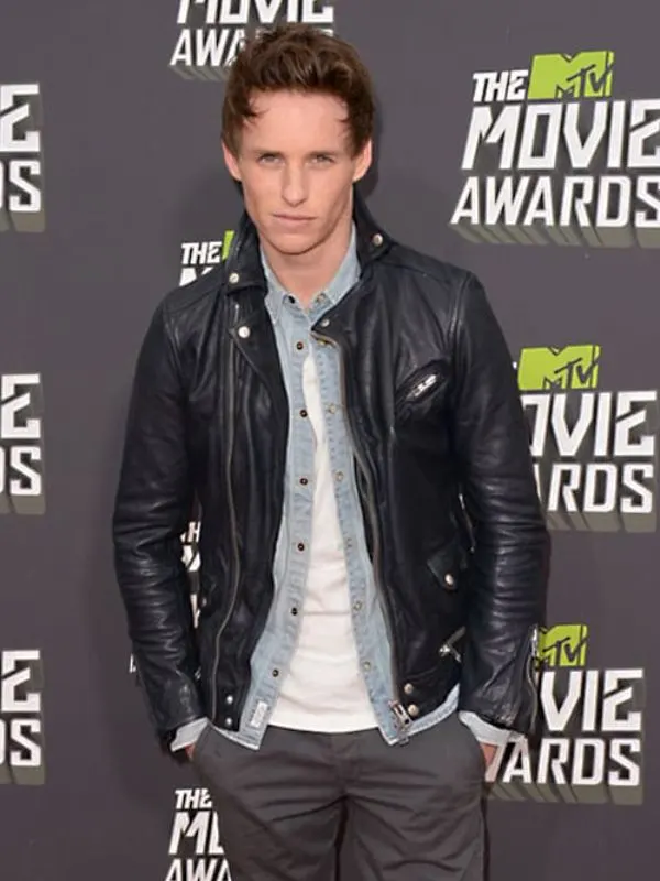 MTV Movie Awards Eddie Redmayne Black Jacket