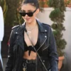 Madison Beer Black Jacket